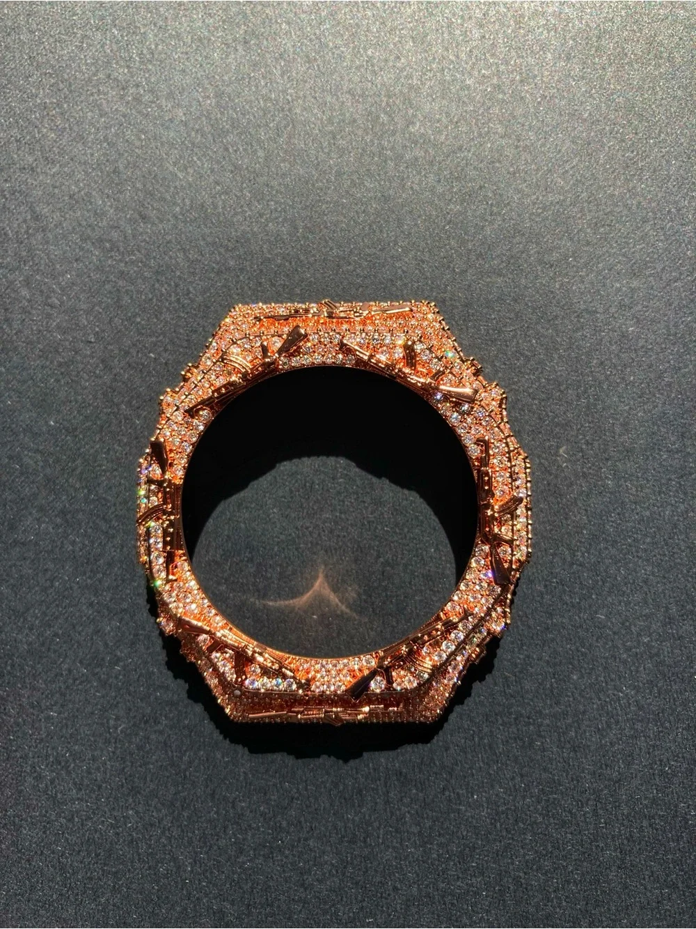 ✨ Moissanite G-Shock Upgrade Bezel 💎 GRA Certificate Included ✨